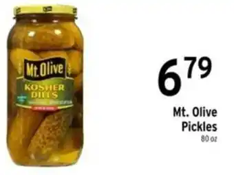 Brookshire's Mt. Olive Pickles offer