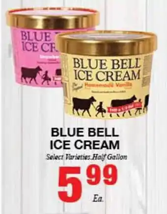Arlan's Market BLUE BELL ICE CREAM offer