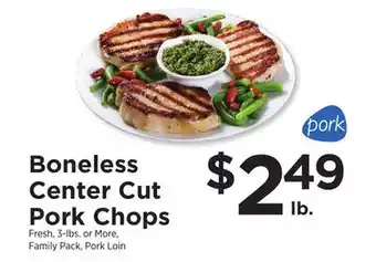 ShopRite Boneless Center Cut Pork Chops offer