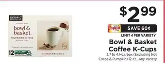 ShopRite Coffee K-Cups offer