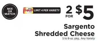 ShopRite Shredded Cheese offer