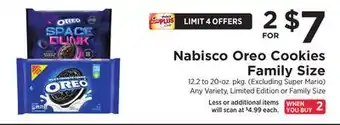 ShopRite Oreo Cookies Family Size offer