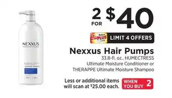 ShopRite Hair Pumps offer