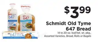 ShopRite Old Tyme 647 Bread offer
