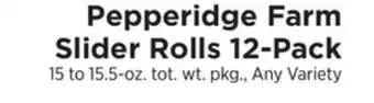 ShopRite Slider Rolls 12-Pack offer