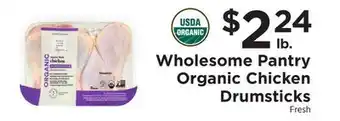 ShopRite Organic Chicken Drumsticks offer