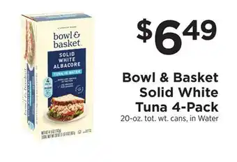 ShopRite Solid White Tuna 4-Pack offer