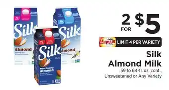 ShopRite Almond Milk offer