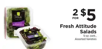 ShopRite Fresh Attitude Salads offer