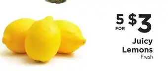 ShopRite Juicy Lemons offer