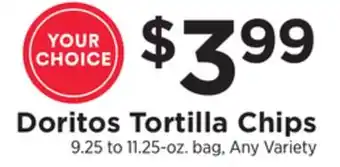 ShopRite Tortilla Chips offer