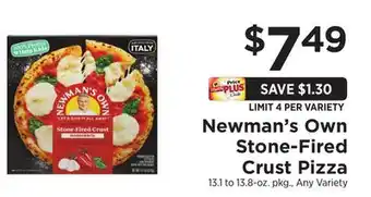 ShopRite Stone-Fired Crust Pizza offer