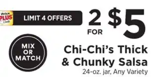 ShopRite Thick & Chunky Salsa offer