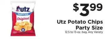 ShopRite Potato Chips Party Size offer