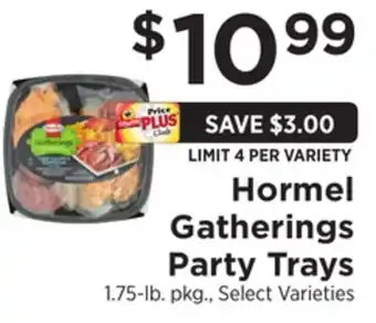 ShopRite Gatherings Party Trays offer