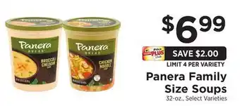 ShopRite Family Size Soups offer