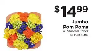 ShopRite Jumbo Pom Poms offer
