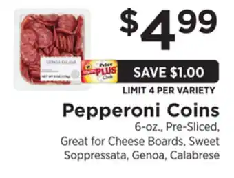 ShopRite Pepperoni Coins offer