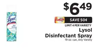 ShopRite Disinfectant Spray offer