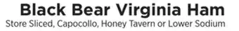 ShopRite Virginia Ham offer