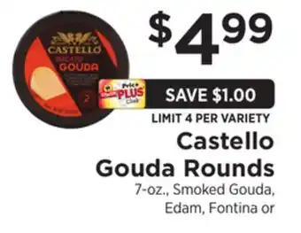 ShopRite Gouda Rounds offer