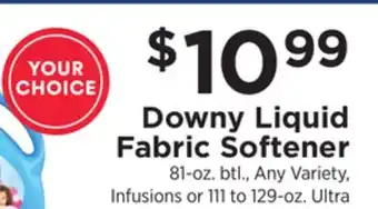 ShopRite Liquid Fabric Softener offer