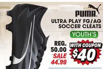 Big 5 Puma Ultra Play FG/AG Jr. Soccer Cleats offer