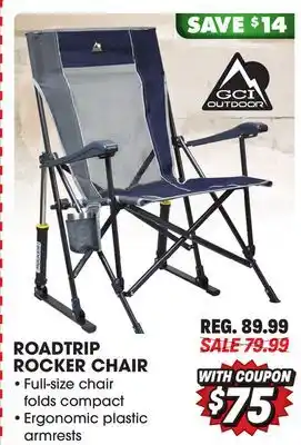 Big 5 GCI Outdoor RoadTrip Rocker Chair offer