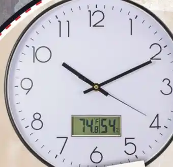 Big 5 Total Vision Wall Weather Station Clock offer