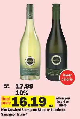 Meijer Kim Crawford Sauvignon Blanc or Illuminate Sauvignon Blanc offer