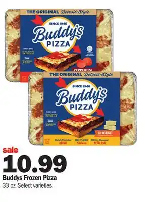 Meijer Buddys Frozen Pizza offer