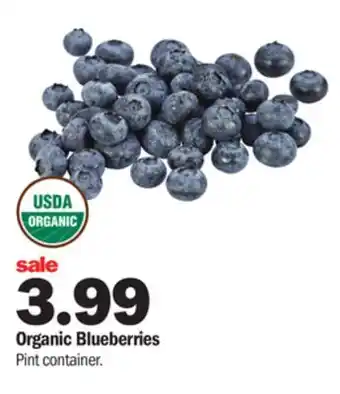 Meijer Organic Blueberries offer