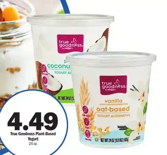 Meijer True Goodness Plant-Based Yogurt offer