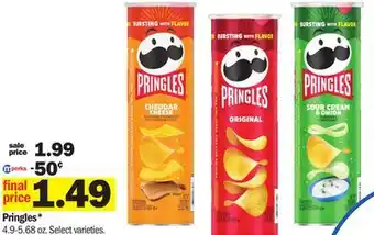 Meijer Pringles offer