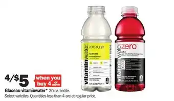 Meijer Glaceau vitaminwater offer
