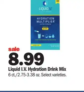 Meijer Liquid I.V. Hydration Drink Mix offer