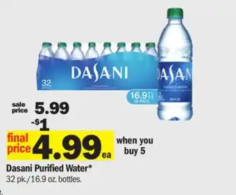 Meijer Dasani Purified Water offer