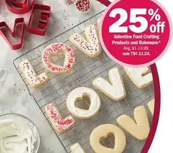 Meijer Valentine Food Crafting Products and Bakeware offer