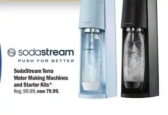 Meijer SodaStream Terra Water Making Machines and Starter Kits offer