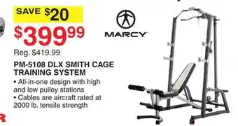 Dunham's Sports MARCY DLX SMITH CAGE TRAINING SYSTEM offer