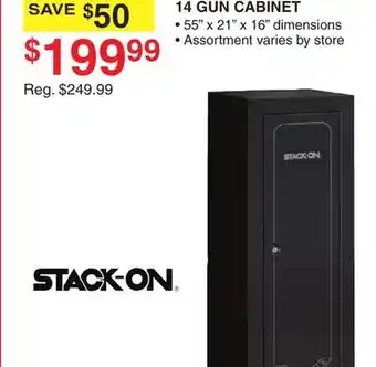 Dunham's Sports STACK-ON 18 GUN SECURITY CABINET offer