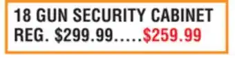 Dunham's Sports 18 GUN SECURITY CABINET offer