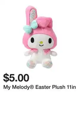 Five Below My Melody Easter Plush 11in offer