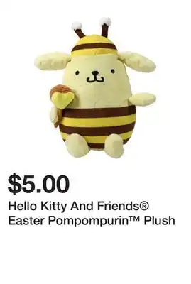 Five Below Hello Kitty And Friends Easter Pompompurin Plush offer