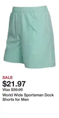 Cabela's World Wide Sportsman Dock Shorts for Men offer