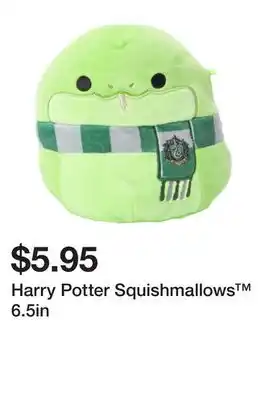 Five Below Harry Potter Squishmallows 6.5in offer