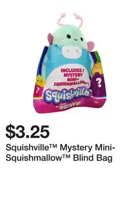 Five Below Squishville Mystery Mini-Squishmallow Blind Bag offer