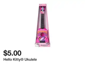 Five Below Hello Kitty Ukulele offer
