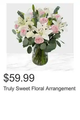 Costco Truly Sweet Floral Arrangement offer