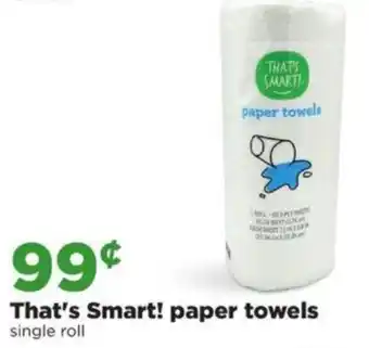 Hy-Vee That's Smart! paper towels offer
